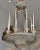 Neoclassical Early 19th Century Swedish Painted Wooden Neoclassical Chandelier For Sale - Image 3 of 10