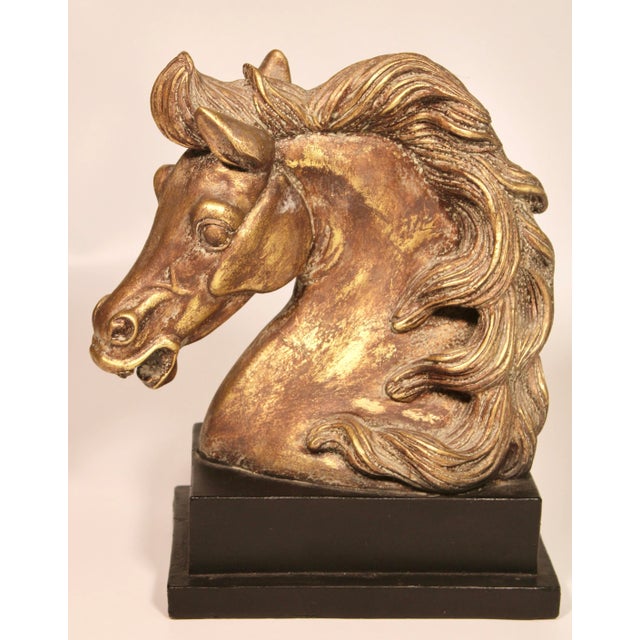 Vintage English Traditional PapierMâché Horse Head Sculpture Chairish