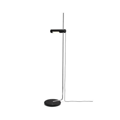 Black-Chrome Alola Floor Lamp by Angelo Mangiarotti for Karakter For Sale - Image 3 of 10