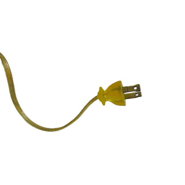 Mid 20th Century Pair of Chinese Pomegranate Ginger Jar Table Lamps Chinoiserie Asian For Sale - Image 5 of 6