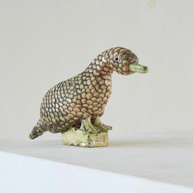 Wonderful Studio Pottery Dodo Sculpture Early 20th Century. A lovely and rare studio sculpture of a dodo. Features lots of...