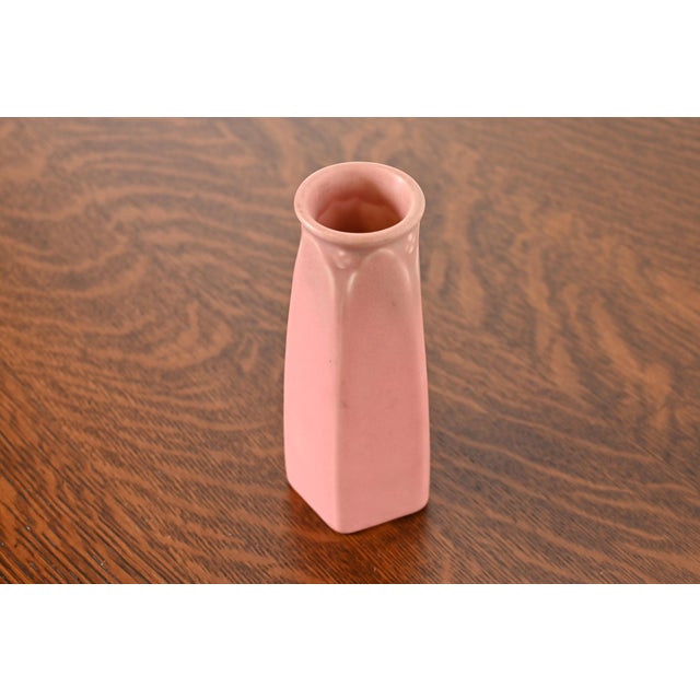 Art Deco Rookwood Pottery Arts & Crafts Glazed Ceramic Vase, 1928 For Sale - Image 3 of 12