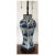 Chinoiserie Antique 19th Century Chinese Blue & White Porcelain Vase Decorated With Figures in Landscape Representing the Four Seasons Mounted as a Lamp For Sale - Image 3 of 11