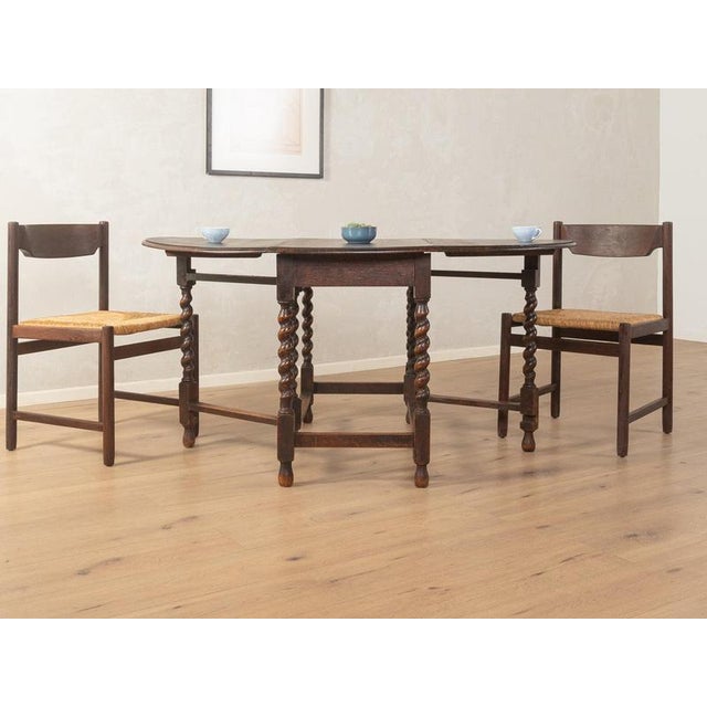 German Gateleg Table, 1920s For Sale - Image 3 of 12
