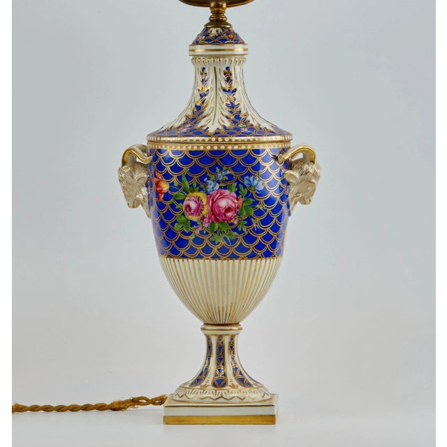 Porcelain Table Lamp For Sale - Image 3 of 7