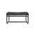 Brown Jordan Brown Jordan Walter Lamb Aluminum Ottoman, Textured Pewter frame with Coal fabric For Sale - Image 4 of 12