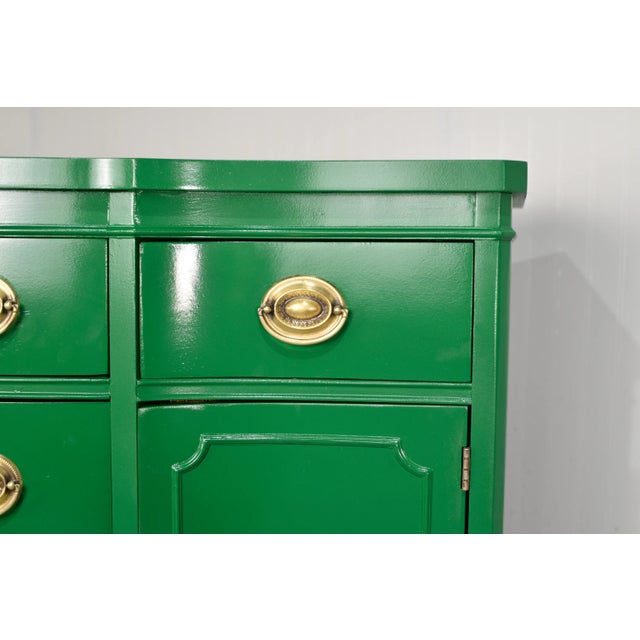 Mid Century Federal Style Buffet Console Travis Court Collection by