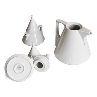 Postmodern Coffee Service, 1970s, Set of 3 For Sale