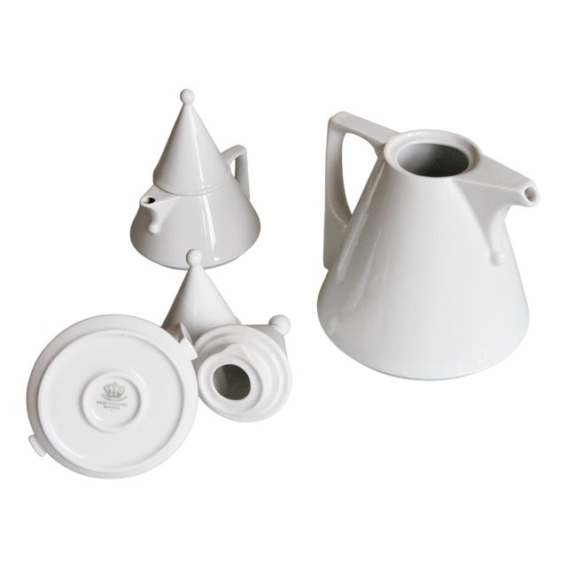 Postmodern Coffee Service, 1970s, Set of 3 For Sale