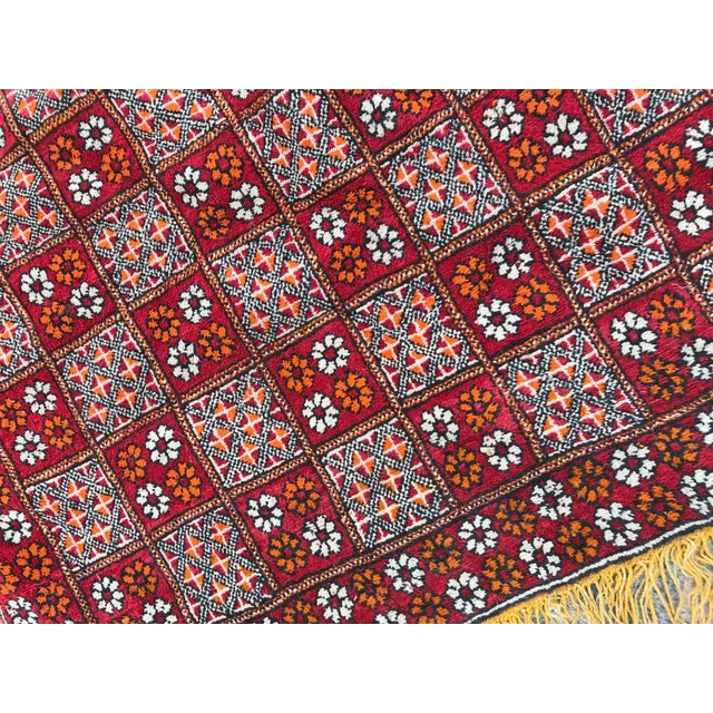Long Vintage Moroccan Berber Rug For Sale - Image 4 of 12