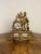 Mid 19th Century Antique French Victorian Gilt Metal and Porcelain Mantel Clock, 1860 For Sale - Image 5 of 6