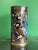 Paint Meiji Period Japanese Cloisonne Enamel Vase With Birds Butterflies and Insects For Sale - Image 7 of 18