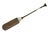 Antique Early 20th Century Hand Painted Monogrammed Wooden Canoe Paddle / Boat Oar With Olive Green, White & Black Striping, Circa 1920 For Sale In Dallas - Image 6 of 11