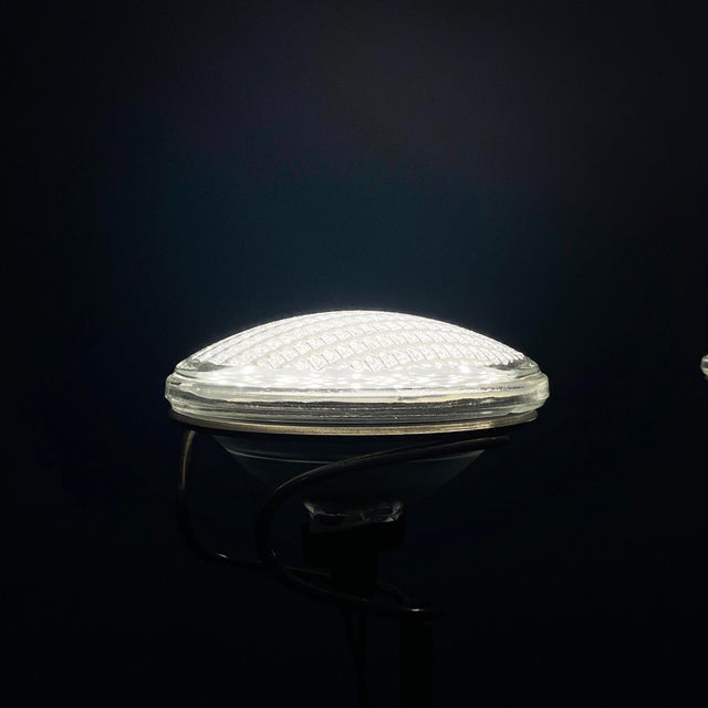 1970s Modern Italian Toio Floor Lamps by Achille Pier Giacomo Castiglioni for Flos, 1970s, Set of 2 For Sale - Image 5 of 15