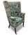 Early 20th Century English Wingback Chair in the Edwardian Tradition For Sale - Image 13 of 13