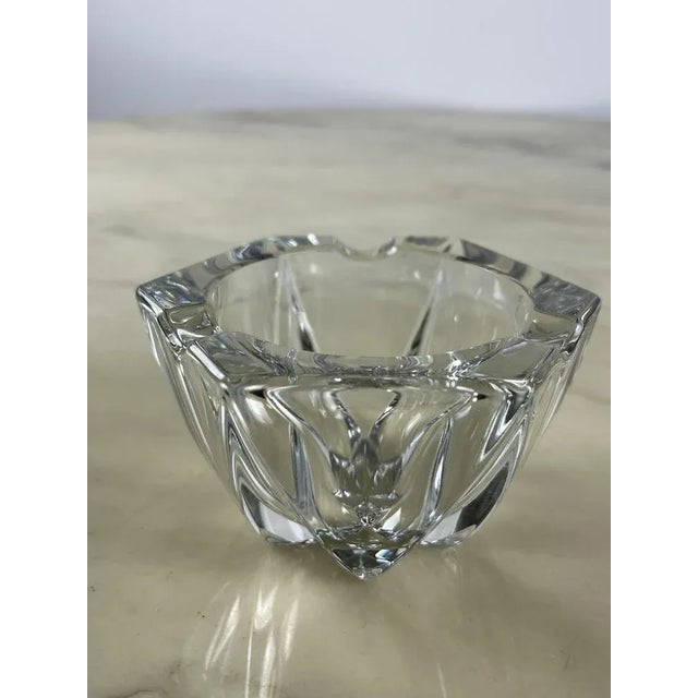 Glass Italian Lead Crystal Ashtray, 1980 For Sale - Image 7 of 7