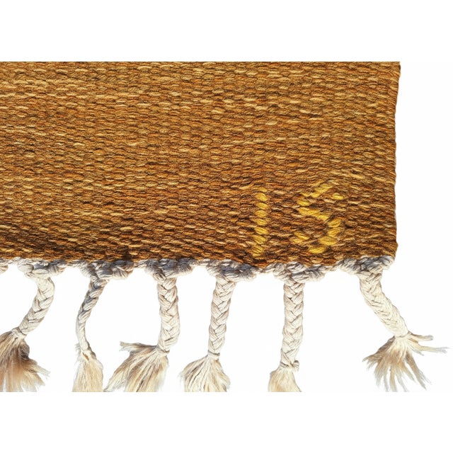 Mid-Century Modern Large Rölakan Wool Rug by Ingegerd Silow, 1960s For Sale - Image 3 of 6