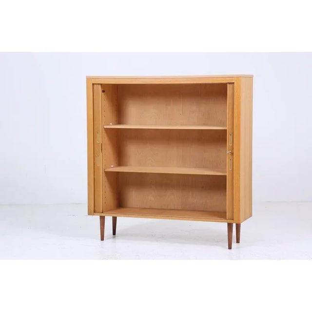 1960s Mid-Century Roller Shutter Cabinet from Werner Stehroll, 1960s For Sale - Image 5 of 11