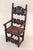 17th Century Renaissance Handcarved Nutwood Armchair, Austria For Sale - Image 3 of 18