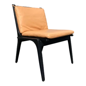 Rén Side Chair Stellar Works Space Copenhagen, Oak, Leather