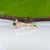 Black Diamond Ring With Earth-Mined Diamond Accents: Solid 14k Gold, 3.6mm, Size 6.75 For Sale In Columbus - Image 6 of 9