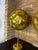1960s Mid Century Modern Chuck Lucite Lamps on Brass Bases. For Sale - Image 5 of 12