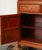 Large Vintage Oriental Chinese Carved Hardwood Bookcase Display Cabinet For Sale - Image 10 of 12