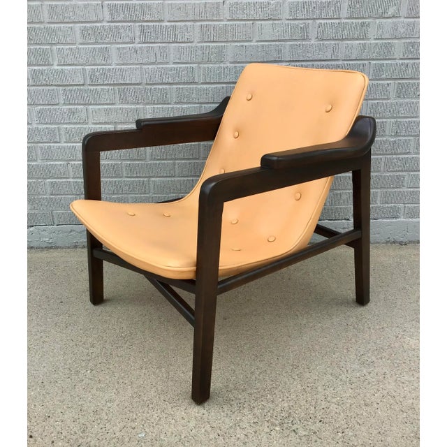 Mid 20th Century Mid 20th Century Fireplace Chair Attributed to Tove & Edvard Kindt Larsen For Sale - Image 5 of 12