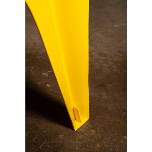 1960s Marbon Cycolac Yellow Molded Plastic Chairs For Sale - Image 9 of 10