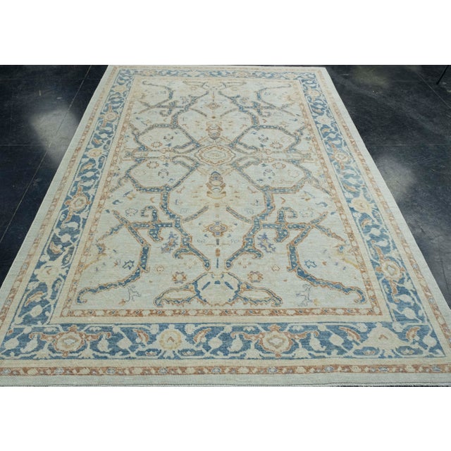 Turkish Oushak Rug 6' x 8'8" #18538 Explore a curated collection of hallway runners, wool rugs, and handmade masterpieces...