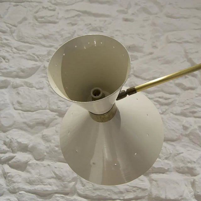 Stilnovo Mid-Century Italian Counterweight Ceiling Lamp in the style of Stilnovo, 1960s For Sale - Image 4 of 7