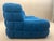 Blue Two-Seater Settee Sofa from Ligne Roset, 1980s For Sale - Image 8 of 18