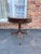 Vintage Federal Style Spider Leg Leather Top Drum Table For Sale - Image 9 of 12