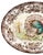 Vintage Clarice Cliff Royal Staffordshire Turkey Platter With Brown Transferware – English Country, Traditional For Sale - Image 10 of 12