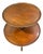Antique Two‑Tier Mahogany Gueridon Table, Late 19th Century For Sale