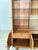 Wood Vintage Bar Cabinet in Birch and Brass For Sale - Image 7 of 18