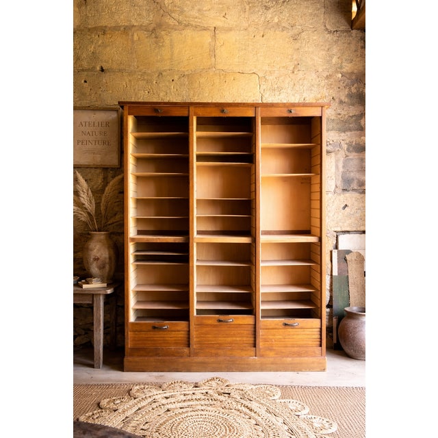 Vintage Filing Cabinet, 1950s For Sale - Image 6 of 8