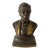 Mid 20th Century Small Bronze Bust/Paper Weight of Abraham Lincoln For Sale
