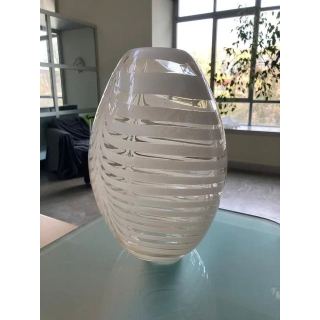 Contemporary Knight White Vase by Purho For Sale - Image 3 of 6
