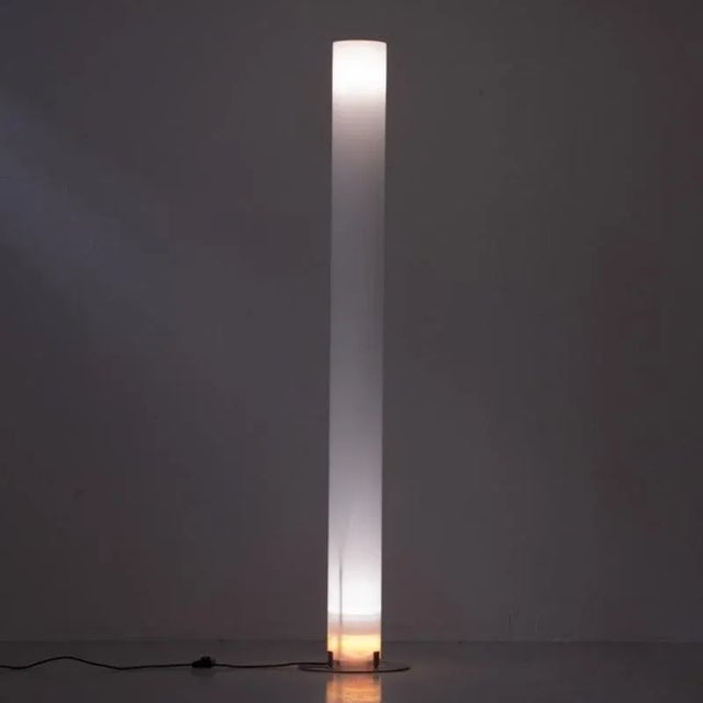 Gray Stylos Floor Lamp by Achille Castiglioni for Flos, 1980s For Sale - Image 8 of 10