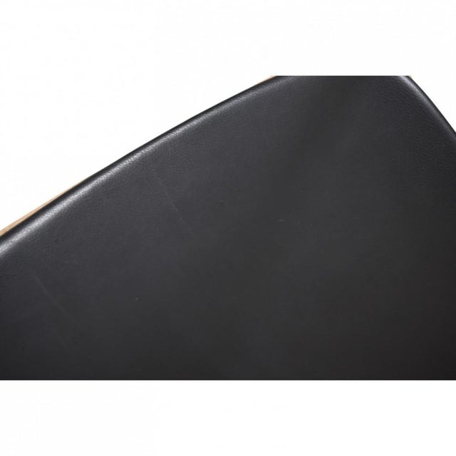 JH503 The Chair in Oak and Black Leather by Hans Wegner, 1960s For Sale - Image 11 of 18