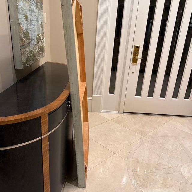 1990s A. Wickey Painted on Wood For Sale - Image 4 of 7