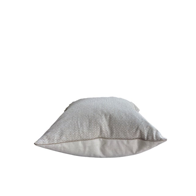 The Tilly pillow features a minimalist printed pattern in a soft parchment shade. Its the perfect balance of understated...