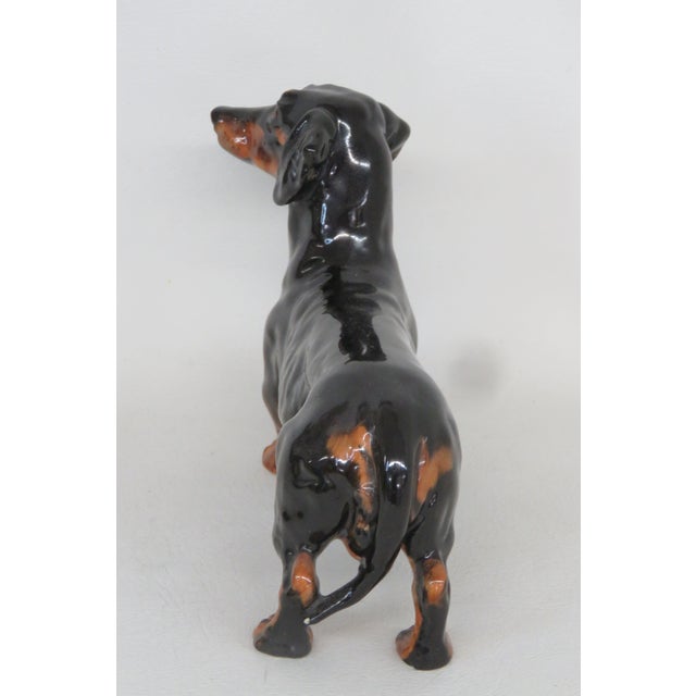 Royal Doulton Porcelain Hn1128 Dachshund Dog Figurine 4700b For Sale - Image 14 of 14