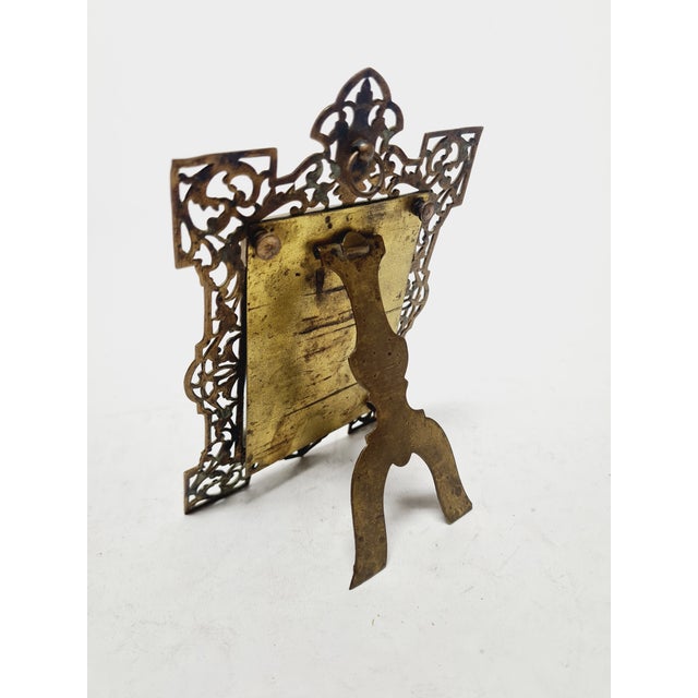 Art Nouveau Bronze Frame, France, 1950s For Sale - Image 11 of 14