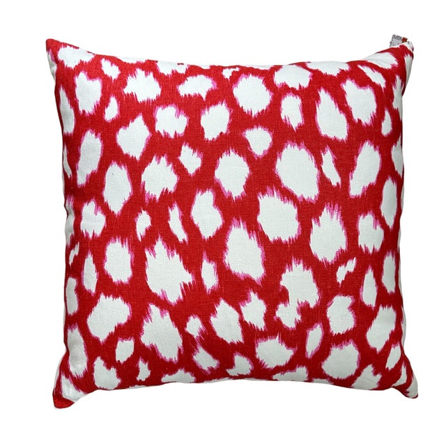This beautiful and fun Kate Spade animal print pillow is bound to make a statement in your space whether your style be...