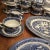 Twelve Place Settings Plus Blue Willow China- Set Of For Sale - Image 11 of 12