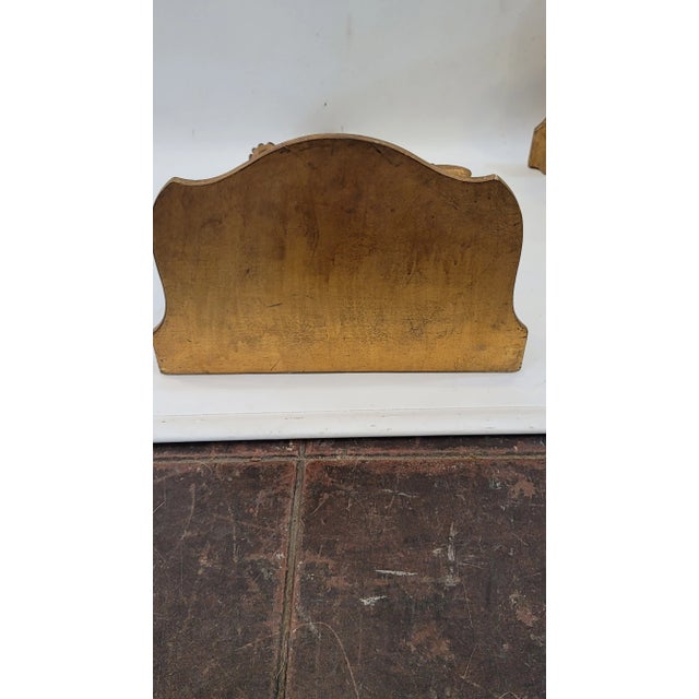 Here is a nice pair in great condition wood with old world charm.