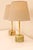 Mid-Century Modern Italian Onyx and Brass Table Lamps, Set of 2 For Sale - Image 13 of 17