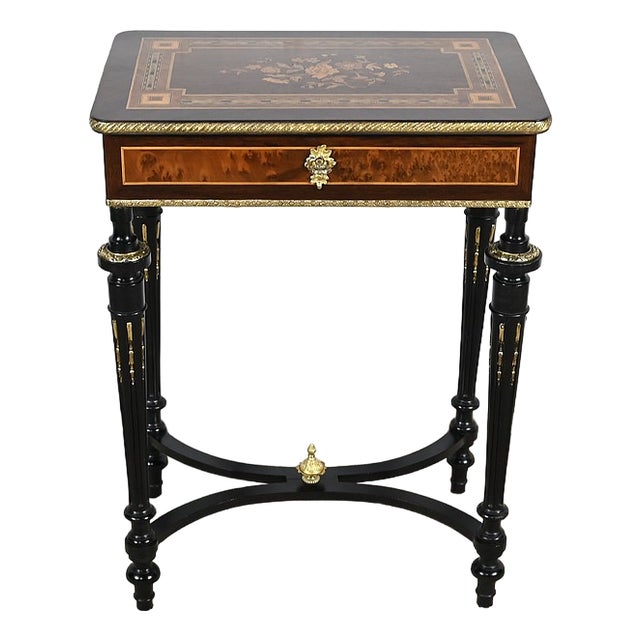 Small Louis XVI Napoleon III Side Table For Sale